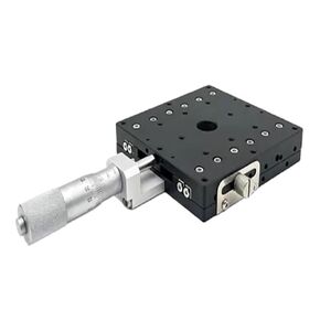 X-axis Displacement Platform with Optical Manual Fine-Adjustment Cross Slide LSD-120401CR (Centre Position) in Kuwait