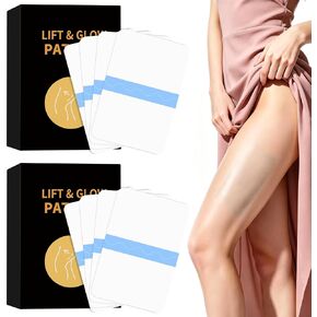 20 PCS Instant Thigh Lifts, Waterproof Thigh Lift Tape for Loose Skin, Transparent Anti-Friction Instant Lift Tape for Women Arm, Legs, Tummy & Back in Saudi Arabia