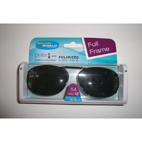 Solar Shield 54Rec12 full frame Gray lens Polarized Clip On Sunglasses in Kuwait