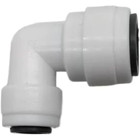 50Pcs/Lot 1/4" - 3/8" Elbow RO Water Fitting 6.5mm-9.5mm Reducing POM Hose PE Pipe Quick Connector Water Filter Parts in Saudi Arabia