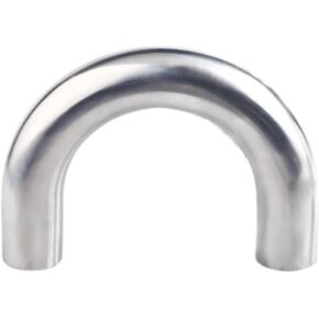 1-3/4" Welding OD 45MM Stainless Steel 304 U Shaped Bend 180 Degree Elbow 2 Way Fittings in Saudi Arabia