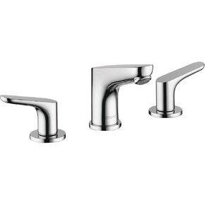hansgrohe Focus Modern -Handle -Hole 5-inch Tall Bathroom Sink Faucet in Chrome, 04809000 in Saudi Arabia