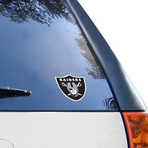 WinCraft Las Vegas Raiders 4.5'' x 6'' Team Logo Ultra Decal Cling in Kuwait