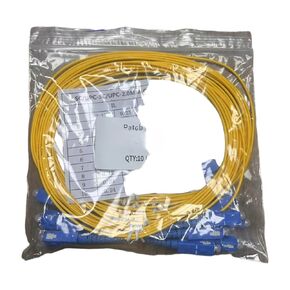 50 PCS 1m SC/UPC Optical Fiber Jumper Single Mode OS2 core 2.0mm(50PCS SC UPC-) in Saudi Arabia