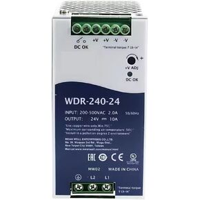 WDR-240 WDR-240-24 WDR-240-48 240W Switching Power Supply 220V/380V(Wdr-240-48v 5a) in Kuwait