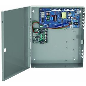 SCHLAGE - PS902-4RFA Schlage Electronics PS902 مصدر طاقة 2 أمبير فئة 2 مع لوحة إخراج 4 مرحل ولوحة واجهة إنذار للحريق، خرج 12/24VDC، 120/240VAC عند إدخال 50/60 هرتز in Kuwait