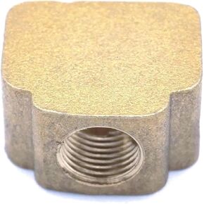 1/8" Equal Female Tee 3 Ways Brass Pipe Fittings Connector in Saudi Arabia