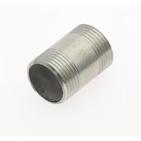 SS 304 تركيب أنابيب مياه الفولاذ غير القابل للصدأ 1/8 "1/4" 3/8 "1/2" 3/4 "1" 1-1/4 "1-1/2" تركيب أنابيب مستقيمة ملولبة ذكر أنثى (2T ذكر ملولب، DN25) in Kuwait