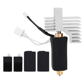 0.4mm Ceramic Hotend Kit for Elegoo Centauri Carbon, Hotend Extruder with Hardened Steel & Brass Nozzles 2 Silicone Covers & 2 Nozzle Brushes for 3D Printer Maintenance in Kuwait