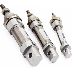 1 قطعة MI20x10,15,20,25,30,40,50,60,75,80100125150-S-CA اسطوانة صغيرة تعمل بالهواء المضغوط من الفولاذ المقاوم للصدأ (MI20X25) in Kuwait