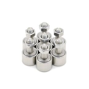 7 قطعة CF12/KR30 كام أتباع تحمل M12x30x40.2mm SUS304 بكرة من الفولاذ المقاوم للصدأ المسار عداء أجزاء المحرك in Kuwait