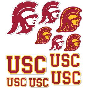 ملصق صبار الصحراء USC ملصق جامعة جنوب كاليفورنيا طروادة ملصق شارات الفينيل زجاجة مياه للكمبيوتر المحمول سجل قصاصات السيارة T1 (النوع 1-2) in Saudi Arabia