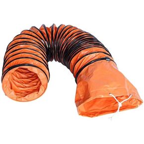 خرطوم مجرى PVC مرن لأنظمة العادم مقاس 8-36 بوصة بحبل قابل للتعديل (L3mxID450mm) in Kuwait