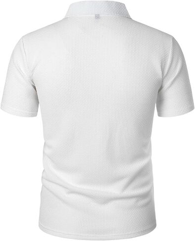 نسيم قمصان بولو للرجال البيرة البطن محكم قصيرة الأكمام Wearbreeze قمصان عادية الياقة سريعة الجافة قميص جولف in Kuwait