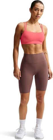 شورت راكب الدراجة النارية Zenvy Gentle-Support عالي الخصر مقاس 8 بوصات من Nike للسيدات in Kuwait