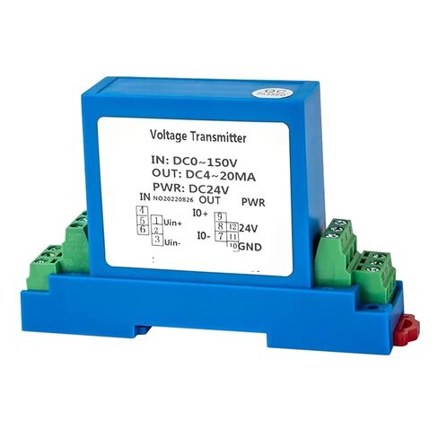 AC DC الجهد الحالي الارسال محول الجهد الارسال 0-1000V إلى 4-20mA RS485 محول التيار المتردد 0 10V DC إشارة الاستشعار (4-20mA الإخراج، DC0-500V، DC24V) in Kuwait