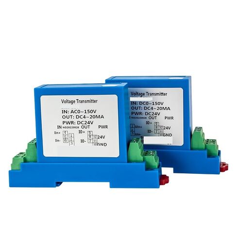 AC DC الجهد الحالي الارسال محول الجهد الارسال 0-1000V إلى 4-20mA RS485 محول التيار المتردد 0 10V DC إشارة الاستشعار (4-20mA الإخراج، DC0-500V، DC24V) in Kuwait