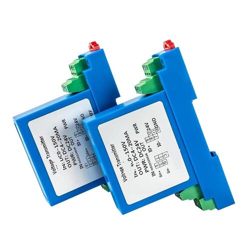 AC DC الجهد الحالي الارسال محول الجهد الارسال 0-1000V إلى 4-20mA RS485 محول التيار المتردد 0 10V DC إشارة الاستشعار (4-20mA الإخراج، DC0-500V، DC24V) in Kuwait