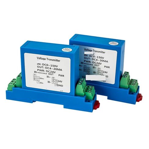 AC DC الجهد الحالي الارسال محول الجهد الارسال 0-1000V إلى 4-20mA RS485 محول التيار المتردد 0 10V DC إشارة الاستشعار (4-20mA الإخراج، DC0-500V، DC24V) in Kuwait