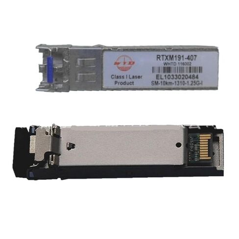 RTXM191-407 الوحدة البصرية أحادية الوضع الصناعية الصف 1.25G 1310nm 10KM جيجابت in Kuwait