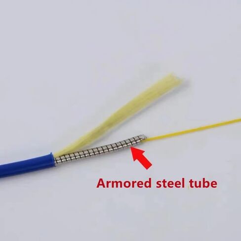 Optical Fiber Jumper 2 core Waterproof LC SC FC ST UPC SM | 5 5 meters; FC-ST in Kuwait