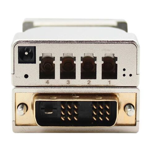 DVI-D Fiber Extender Single Mode multimode 1500 m | 4 core LC optical fiber in Kuwait