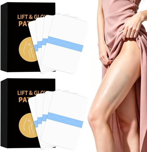 20 PCS Instant Thigh Lifts, Waterproof Thigh Lift Tape for Loose Skin, Transparent Anti-Friction Instant Lift Tape for Women Arm, Legs, Tummy & Back in Kuwait