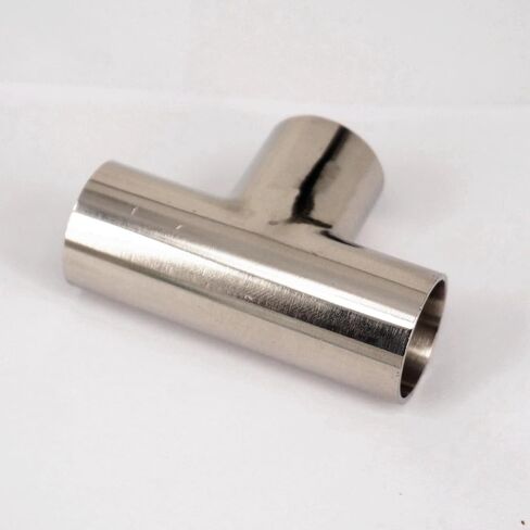 25mm O/D 304 Stainless Steel Weld Tee Connector Pipe Fitting in Kuwait