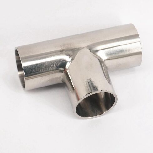 25mm O/D 304 Stainless Steel Weld Tee Connector Pipe Fitting in Kuwait