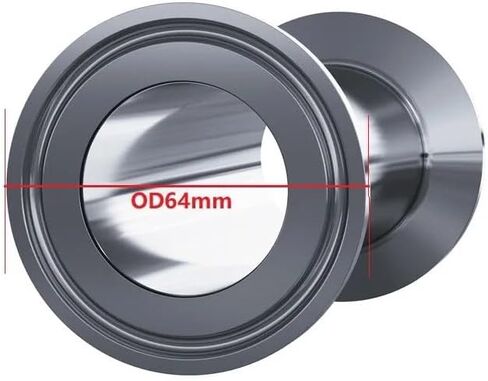 2"(51mm) OD64mm Stainless Steel 304 Tri-Clamp Pipe, Length 12"(300mm) in Saudi Arabia