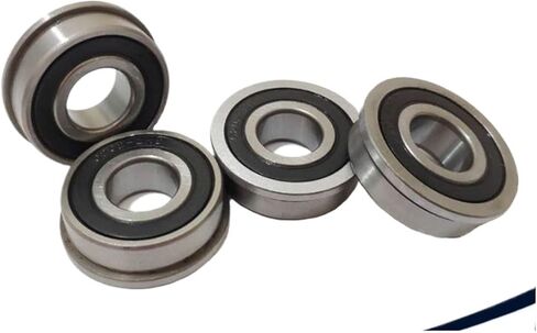 10 Pieces F686-2RS Bearing 6x13x5mm ABEC-1 Micro Flange F686RS Ball Bearing RF-1360DD in Kuwait