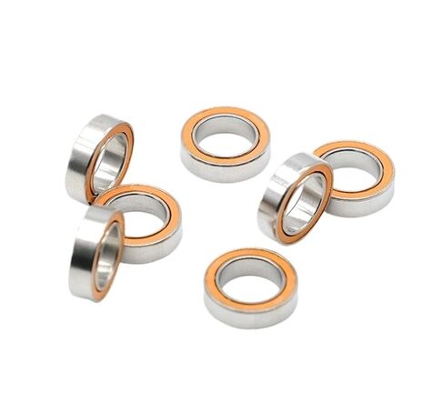 Bimetal Seal Shield Micro deep Groove Bearing 10pcs SMR117-2RS 7X11X3mm Stainless Steel Ceramic Without Grease Fast Turning in Kuwait