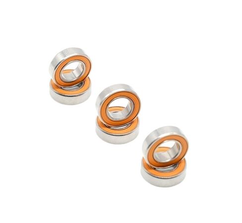 ثنائية المعدن ختم درع مايكرو الأخدود العميق تحمل 10 قطعة S689-2RS CB 9x17x5 مللي متر ABEC-7 الفولاذ المقاوم للصدأ الهجين السيراميك in Kuwait