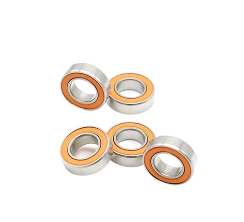 ثنائية المعدن ختم درع مايكرو الأخدود العميق تحمل 10 قطعة S689-2RS CB 9x17x5 مللي متر ABEC-7 الفولاذ المقاوم للصدأ الهجين السيراميك in Kuwait