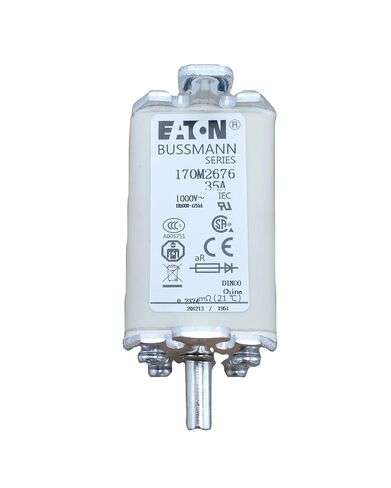 35A 1000V فيوز الطاقة 170M2676 الحراري فيوز السيراميك فيوز لمعدات الصناعة in Kuwait