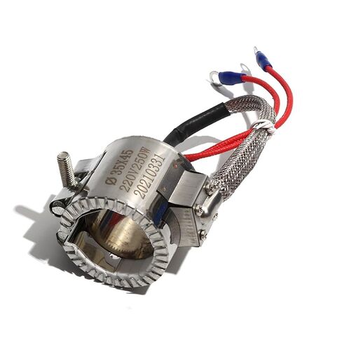 عنصر تسخين 220 فولت من الفولاذ المقاوم للصدأ عنصر تسخين من السيراميك 35x30mm-45mm 160W-250W سخان قالب بلاستيكي (IDxH 35X35mm 200W) in Kuwait