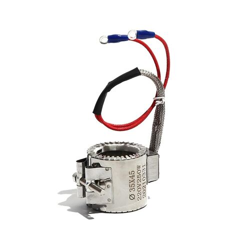 عنصر تسخين 220 فولت من الفولاذ المقاوم للصدأ عنصر تسخين من السيراميك 35x30mm-45mm 160W-250W سخان قالب بلاستيكي (IDxH 35X35mm 200W) in Kuwait