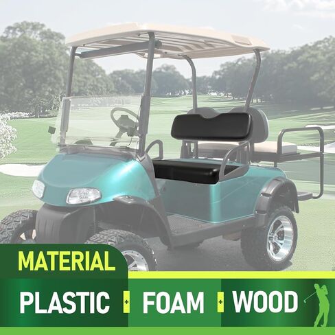 WUTIST الجزء السفلي من المقعد الأمامي ومسند ظهر المقعد متوافق مع موديلات عربة الجولف EZGO RXV 2008-Up وظهر المقعد الأمامي والوسادة in Kuwait
