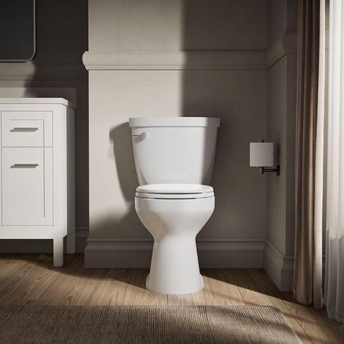 KOHLER Cimarron Comfort Height مرحاض بارتفاع كرسي من قطعتين أمامي مستدير 1.6 gpf in Kuwait