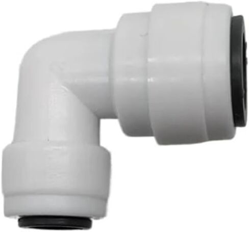 50Pcs/Lot 1/4" - 3/8" Elbow RO Water Fitting 6.5mm-9.5mm Reducing POM Hose PE Pipe Quick Connector Water Filter Parts in Saudi Arabia