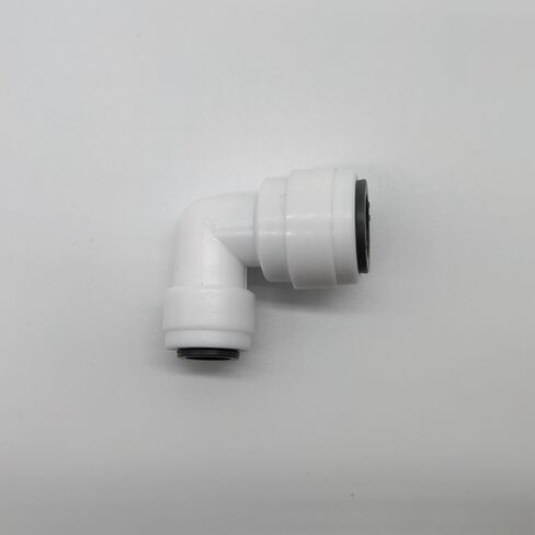 50Pcs/Lot 1/4" - 3/8" Elbow RO Water Fitting 6.5mm-9.5mm Reducing POM Hose PE Pipe Quick Connector Water Filter Parts in Saudi Arabia