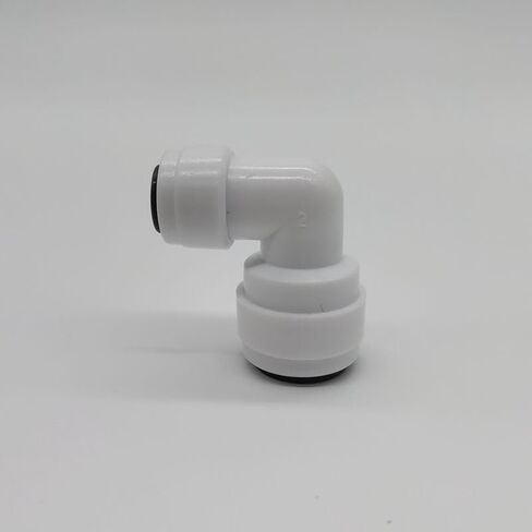 50Pcs/Lot 1/4" - 3/8" Elbow RO Water Fitting 6.5mm-9.5mm Reducing POM Hose PE Pipe Quick Connector Water Filter Parts in Saudi Arabia