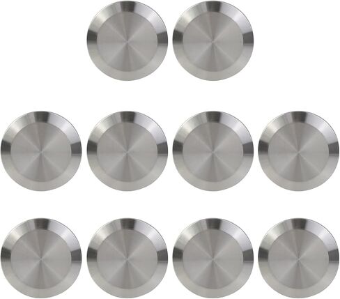 Wealrit 4 Pcs Sanitary End Caps Stainless Steel Tri Clamp End Cap Tri Clamp Ferrule Flange(3" (76mm) Tube OD) in Kuwait