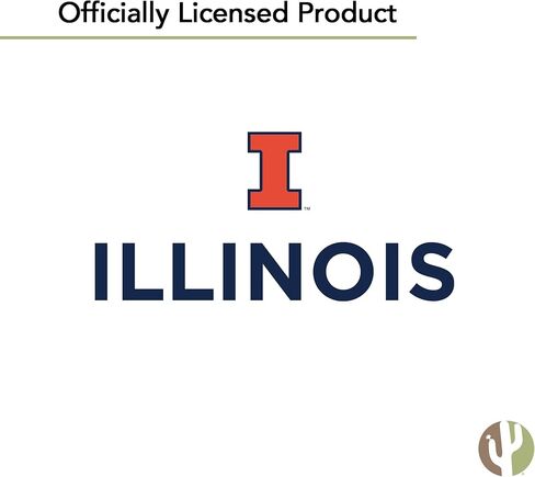 ملصق جامعة إلينوي صبار الصحراء Fighting Illini U of Ir شارات الفينيل زجاجة مياه للكمبيوتر المحمول ورقة قصاصات السيارة T2 (النوع 2-2) in Kuwait