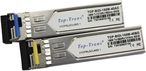 Compatible Module Top-bidi-155M-40A/BD 155MBIDI Single Fiber bidirectional 40KM Optical Module in Kuwait