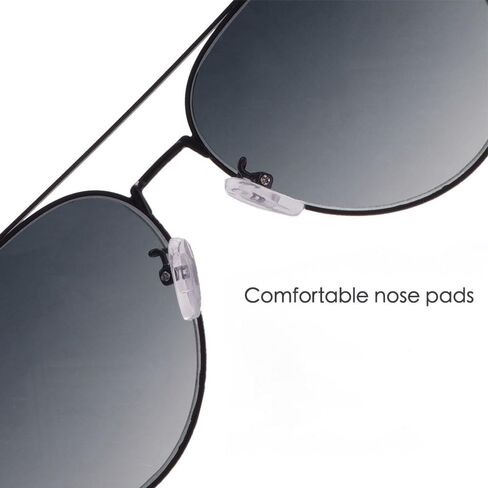 Tinted Gray Nearsighted Distance Sunglasses Blue Light Blocking Shortsighted Myopia Glasses Men Wome Metal Frame in Kuwait