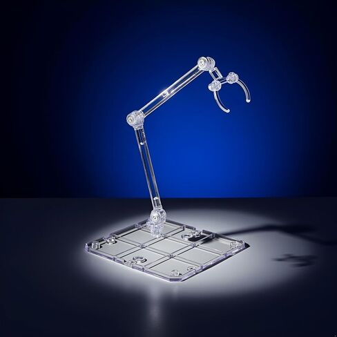 Transparent Action Figure Stand, Doll Model Display Holder Base Doll Support Stand Compatible with HG RG SD SHF Gundam 1/144 Toy, Collectible Display and Storage, Martial Arts Weapon Stands in Kuwait