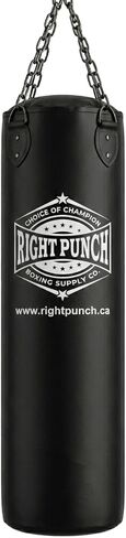 Punching Bag Unfilled, PU Leather, Heavy Duty, with Chain, for Boxing and MMA Training in Kuwait