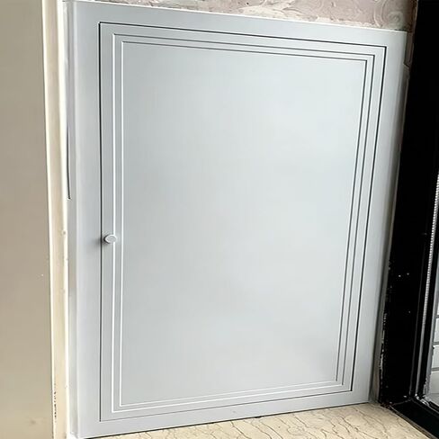 8 × 14، 12 × 12، 16 × 16، باب خدمة بمقبض، لوحة وصول للسباكة من الألومنيوم، غطاء وصول إلى العلية للكابلات والأسلاك والكهرباء (28 × 54 بوصة/70 × 135 سم) in Kuwait