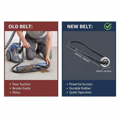 Replacement of Bissell Proheat 2X Belt Set #160-2669 & 203-6804 in Kuwait